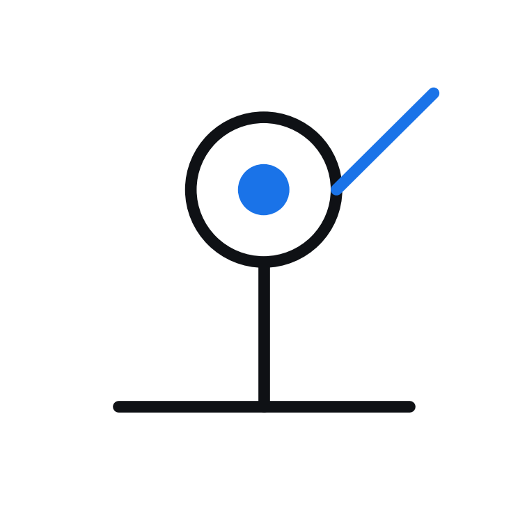 Abstraktes KI Visual für local Markets